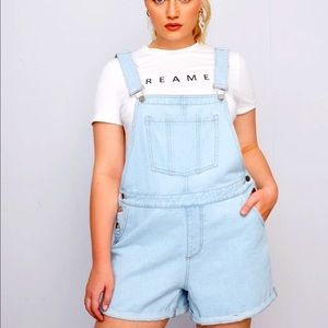 Women’s Jean short overalls